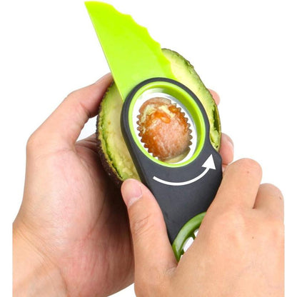 Aichoof 3 in 1 Avocado Slicer,Dishwasher Safe party gift