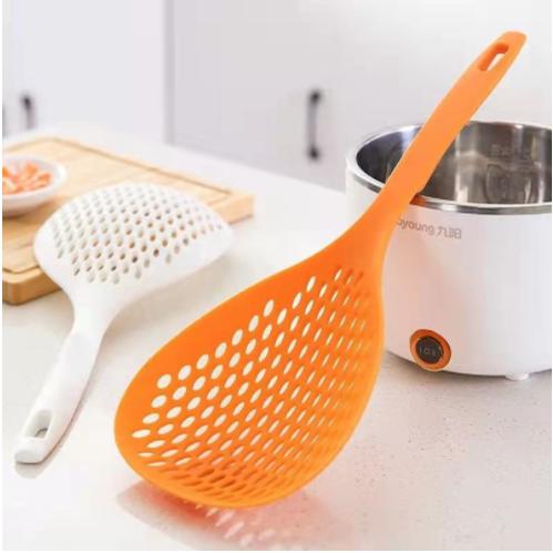 Noodles Strainer Scoop up Dumplings Spoon Large Spoon Imported from Japan Colander Kitchen Fried Spicy Hot Pot Water Strainer Long Handle Thickened