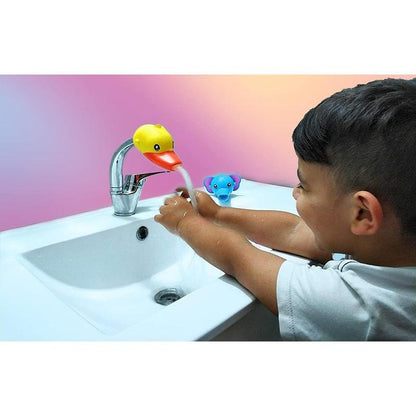 Faucet Cartoon Extender,Sink Handle Extender for Baby,Toddler and Kids Safety and Fun Hand-Washing Solution, Promotes Hand Washing in Children