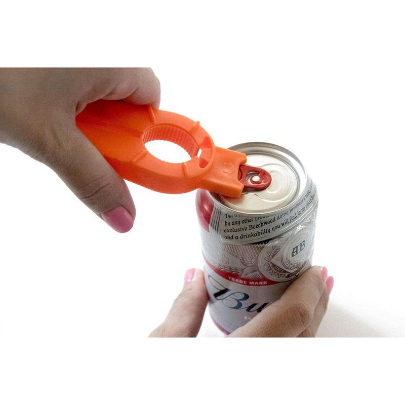 Multifunctional Bottle and Can Opener, Plastic Water Bottle, Twist-Off, Pull Tab Soup, for Weak Hands, Seniors, Elderly, Rheumatoid Arthritis, Bottle Gripper, Ergonomic Lid Seal Remover