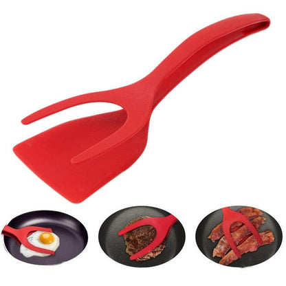 Steak Tongs and Fried Fish and Egg Tongs 2-in-1