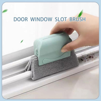 Door Window Groove Cleaning Brush Corners And Gaps Cleaner Brush Clean Window Slot Clean Tool