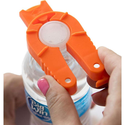 Multifunctional Bottle and Can Opener, Plastic Water Bottle, Twist-Off, Pull Tab Soup, for Weak Hands, Seniors, Elderly, Rheumatoid Arthritis, Bottle Gripper, Ergonomic Lid Seal Remover