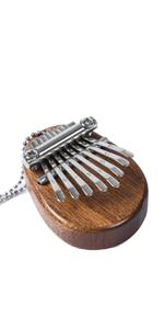 8 Key Mini Kalimba exquisite Finger Thumb Piano Marimba Musical good accessory Pendant Gift