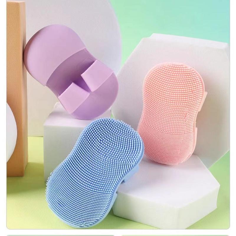 Mini Finger Facial Brush Soft Bristles Silicone Facial Brush Massage Makeup Remove Facial Cleanser Facial Brush