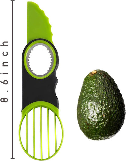 Aichoof 3 in 1 Avocado Slicer,Dishwasher Safe party gift