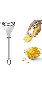 Upgraded Onion Holder for Slicing, New Stainless Steel Onion Slice Holder Lemon Slicer Vegetable Cutter, Kitchen Chopper Slicing Assistant Tool for Meat, Onion, Potato, Tomato (1 Pack)