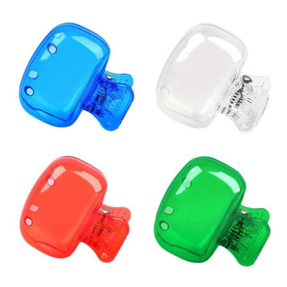 4pcs Toothbrush Storage Clip Travel Essential Toothbrush Protective Cover Portable Toothbrush Box (Four Pack)