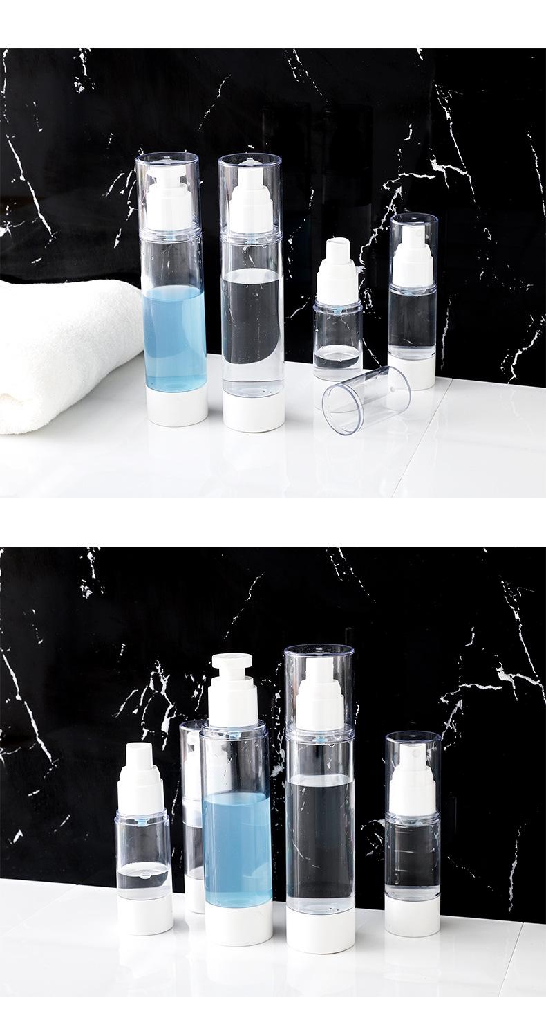 Vacuum travel separate bottling suit press type small spray bottle makeup water supplement spray bottle lotion empty bottle