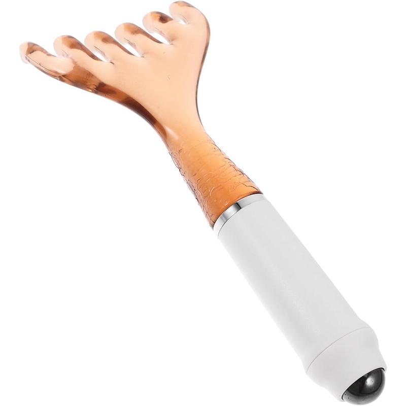 Deer Antler Comb Massage Tool Massage Tools Scalp Massage Tool Deep Relaxation Tool Manual Head Massager Head Scraping Claw Home Head Massager Light Brown Environmental Resin Body Care Comfort