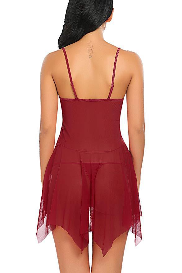 Sexy Mesh Strap Sleepwear in Multiple Colors - New Arrival for Women