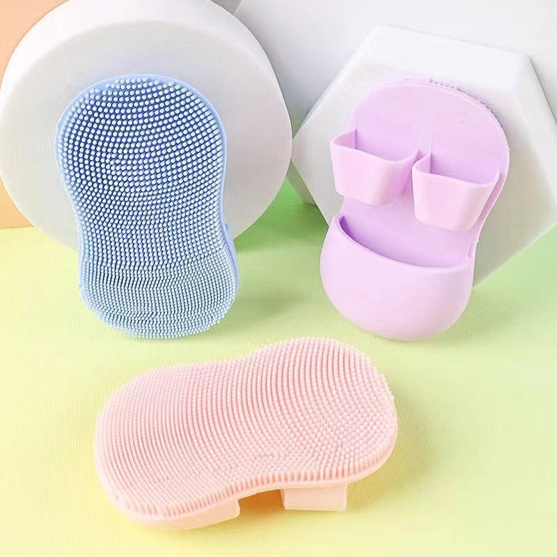 Mini Finger Facial Brush Soft Bristles Silicone Facial Brush Massage Makeup Remove Facial Cleanser Facial Brush