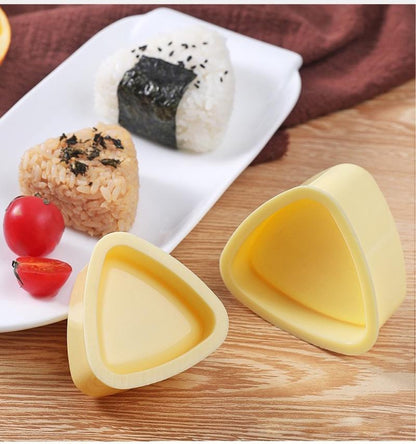 DIY Creative Baby Rice Ball Mold Kimbap Size Triangle Love Plum Blossom Animal Modeling Sushi Mold