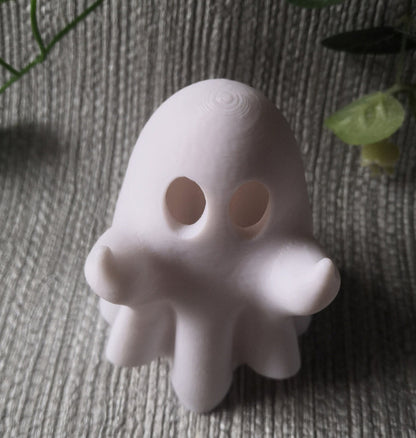 New Creative Resin Craft Glowing Little Ghost Ornament Party Decoration Halloween Atmosphere Small Ornament